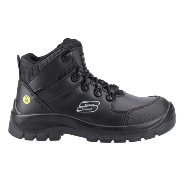 Skechers Mens Trophus Kilram Leather Wear to Work Safety Boots