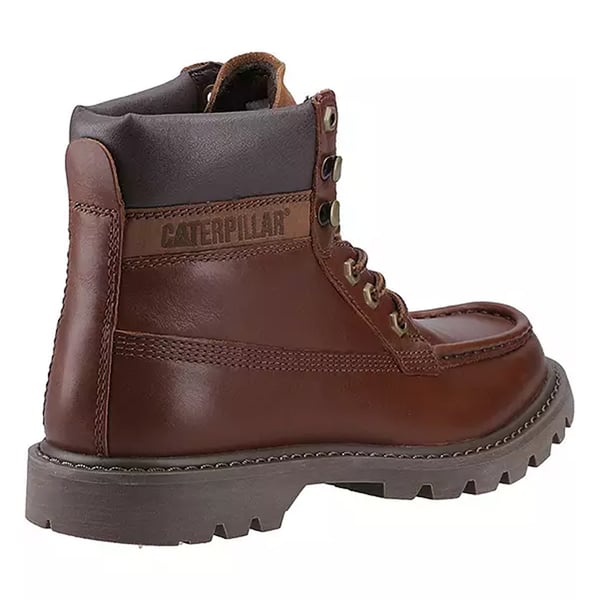 CAT Lifestyle Mens Colorado Full Grain Leather Moc Toe Safety Boots