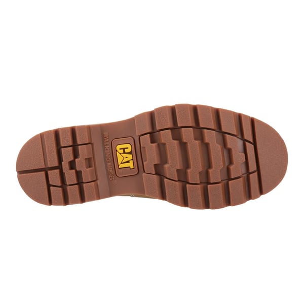 CAT Lifestyle Mens Colorado Full Grain Leather Moc Toe Safety Boots