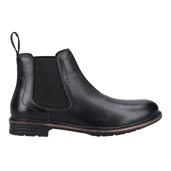 Hush Puppies Justin Chelsea-kängor i läder för män