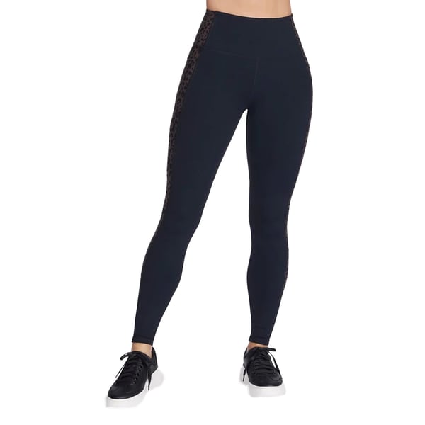 Skechers Womens/Ladies Go Walk Cheetah Print Leggings