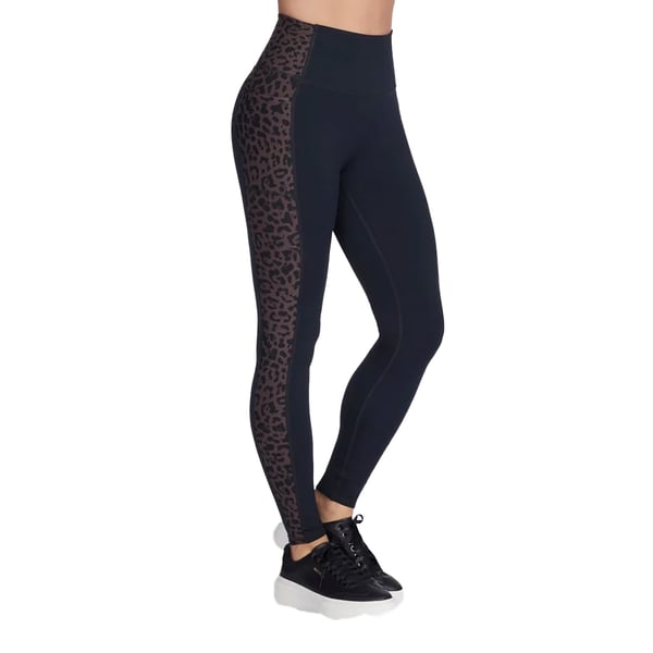 Skechers Womens/Ladies Go Walk Cheetah Print Leggings
