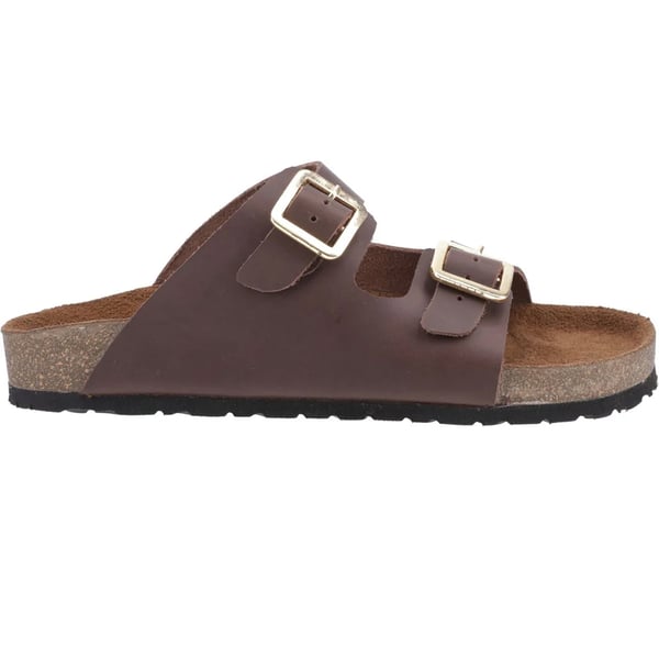 Cotswold Womens/Ladies Lushill Leather Mule Sandals