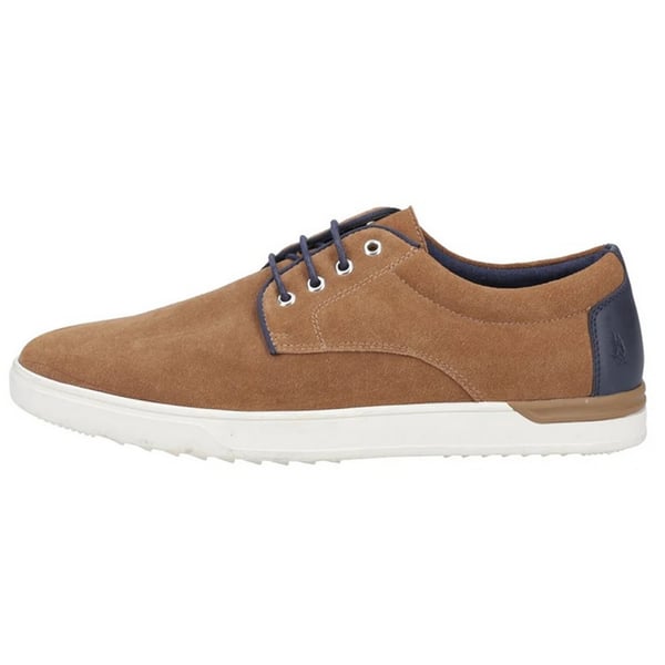 Hush Puppies Mens Joey Suede Lace Up Trainers