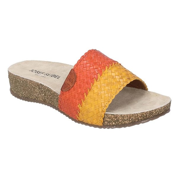 Josef Seibel Womens/Ladies Tonga 69 Leather Slip-on Mule Sandals Josef Seibel Womens/Ladies Tonga 69 Leather Slip-on Mule Sandals