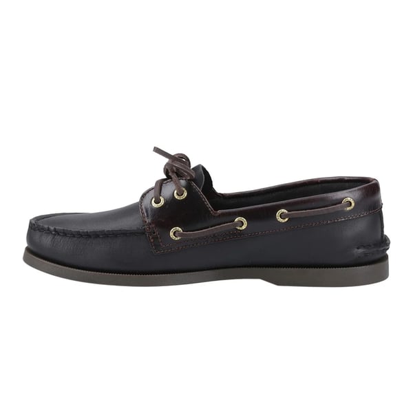 Sperry Mens Authentic Full Grain Leather 2 Eyelet Boat Shoes