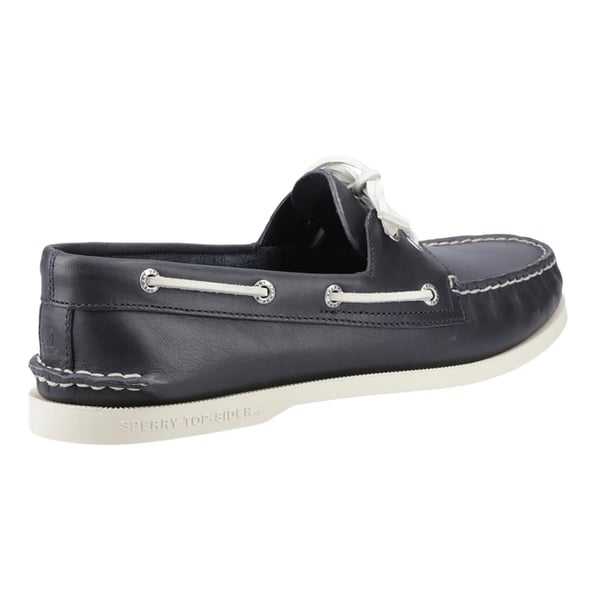 Sperry Mens Authentic Full Grain Leather 2 Eyelet Boat Shoes