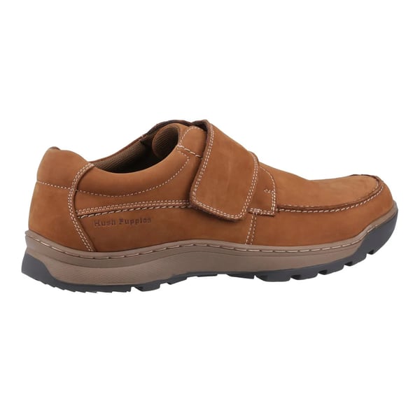 Hush Puppies Mens Casper Leather Touch Fastening Casual Shoes