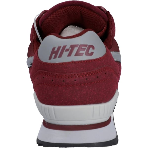 Hi-Tec Mens Silver Shadow Suede Trainers