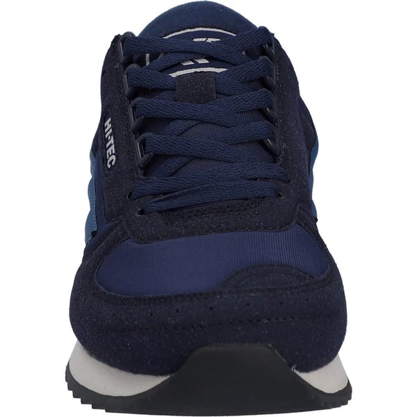 Hi-Tec Mens Silver Shadow Suede Trainers
