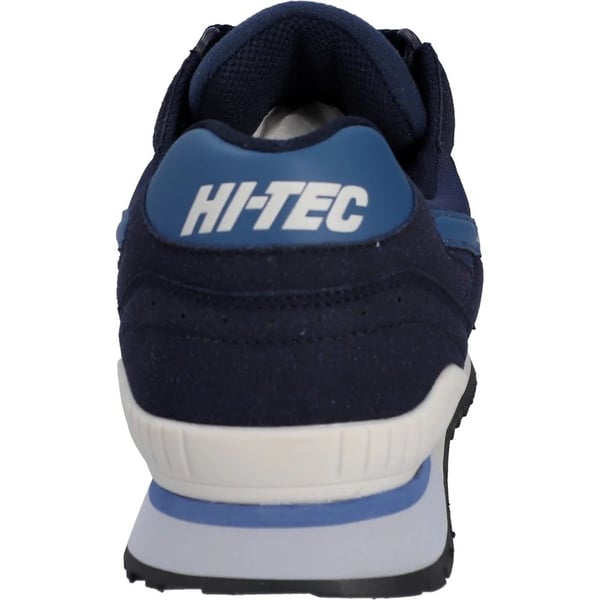 Hi-Tec Mens Silver Shadow Suede Trainers