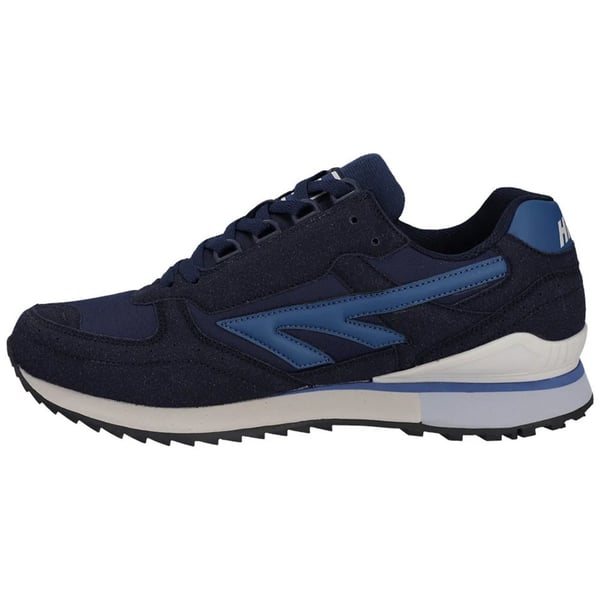 Hi-Tec Mens Silver Shadow Suede Trainers