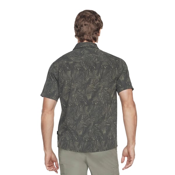 Skechers Mens Go Walk Air Printed Short-Sleeved Shirt