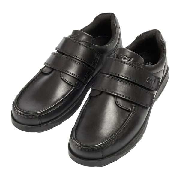 POD Boys Leather School Shoes