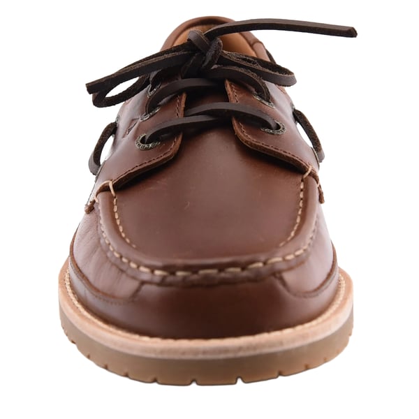 Sperry Mens Logo Leather Boat Shoes
