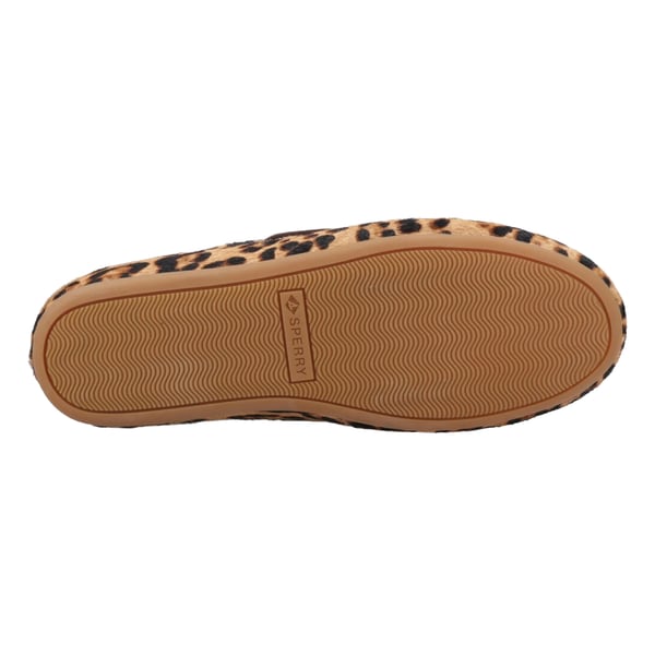 Sperry Womens/Ladies Leopard Print Boat Shoes