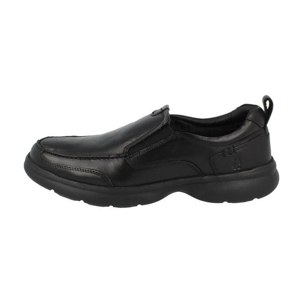 Hush Puppies Mens Harold Leather Slip-on Flats