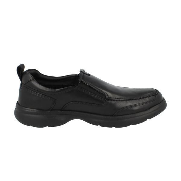 Hush Puppies Mens Harold Leather Slip-on Flats