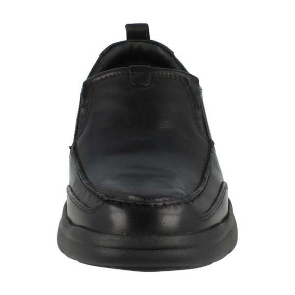 Hush Puppies Mens Harold Leather Slip-on Flats