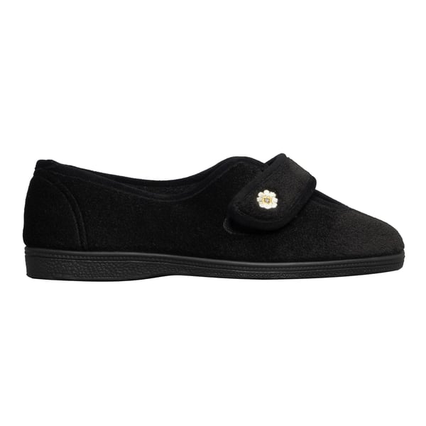 Mirak Andrea Touch Fastening Slipper / Womens Slippers / Ladies Slippers