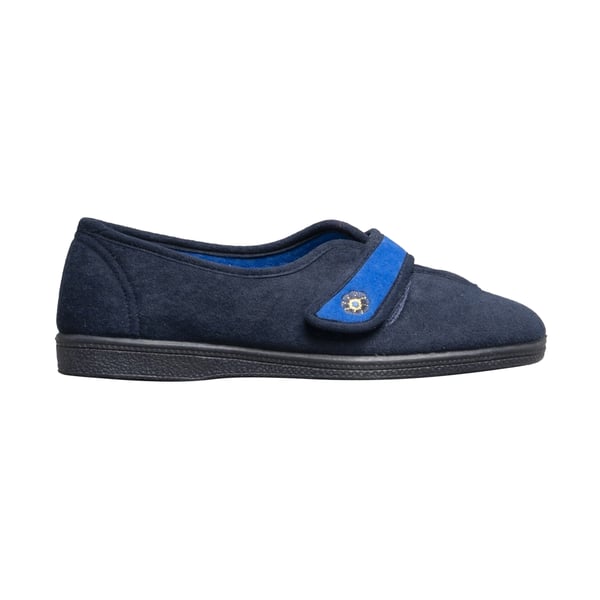 Mirak Andrea Touch Fastening Slipper / Womens Slippers / Ladies Slippers