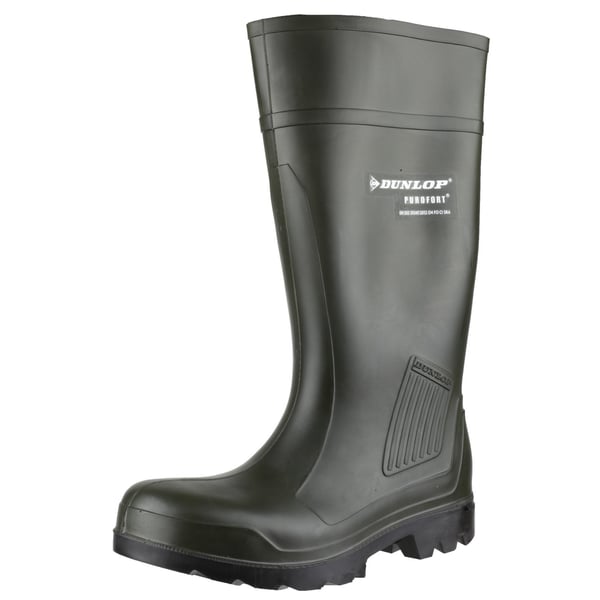 Dunlop D460933 Purofort PRO Non-Safety / Mens Boots / Plain Rubber Wellingtons