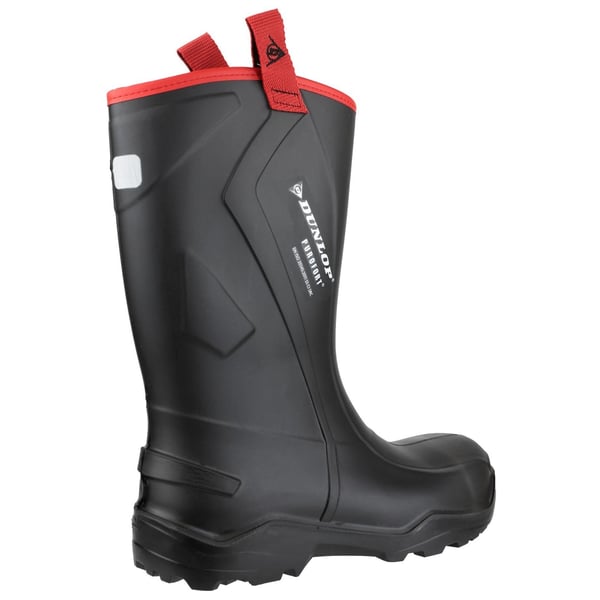 Dunlop Mens Purofort+ Rugged Full Safety Wellington Boots