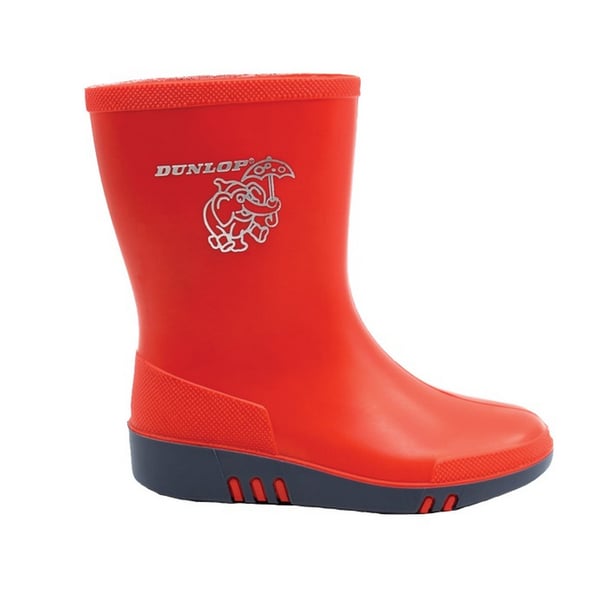 Dunlop Childrens Unisex Mini Elephant Wellington Boots