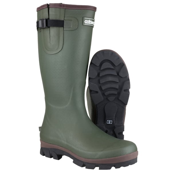 Cotswold Grange Neoprene Mens Rubber Wellington Boots