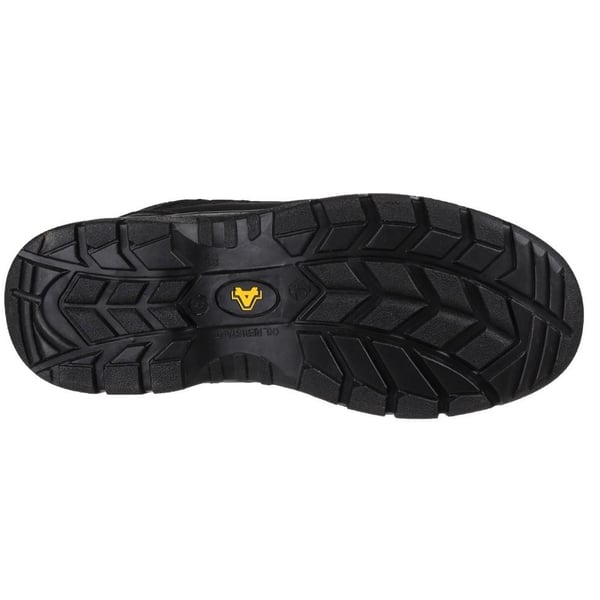 Amblers Stål Unisex FS214 Black Safety Trainer / Herre Dame Sko