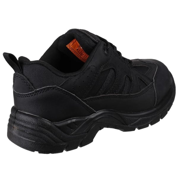Amblers Stål Unisex FS214 Black Safety Trainer / Herre Dame Sko