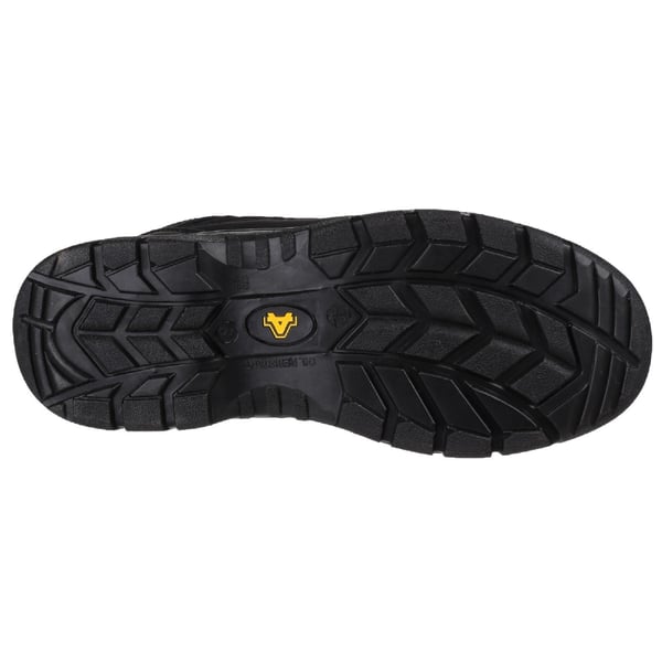 Amblers Stål Unisex FS214 Black Safety Trainer / Herre Dame Sko