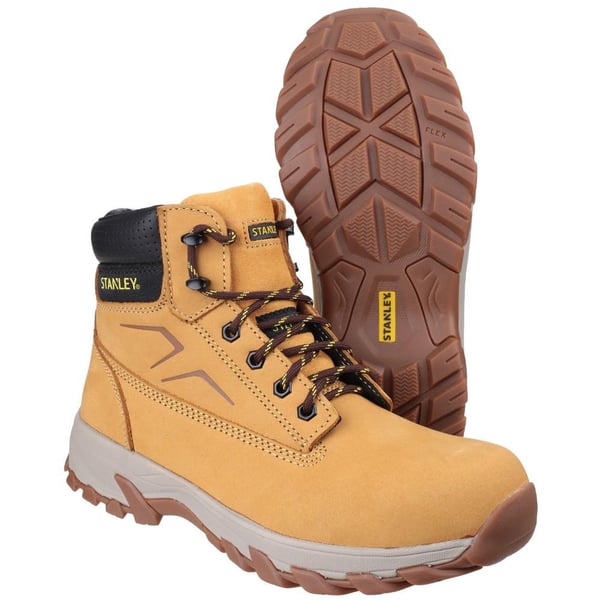 Stanley Mens Tradesman Lace Up Penetration Resistant Safety Boots