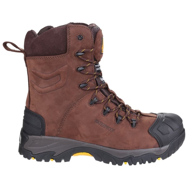 Amblers Mens AS995 Pillar Composite Waterproof Zip Safety Hi-Boot