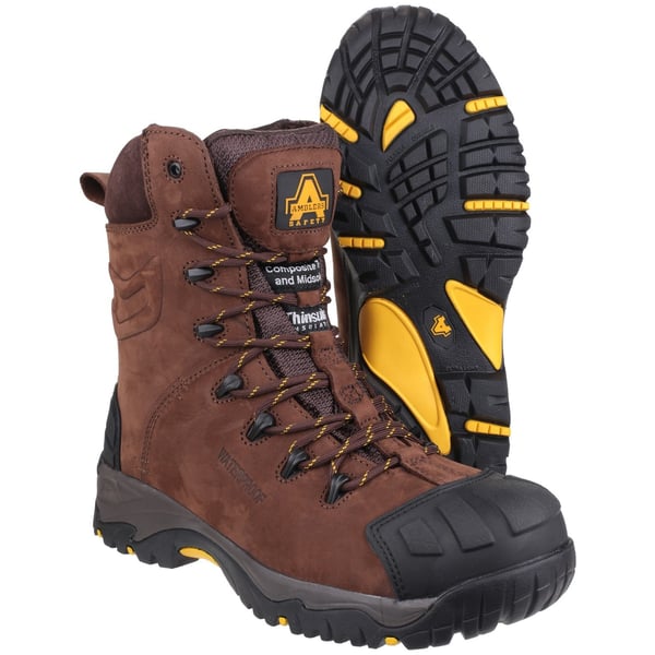 Amblers Mens AS995 Pillar Composite Waterproof Zip Safety Hi-Boot