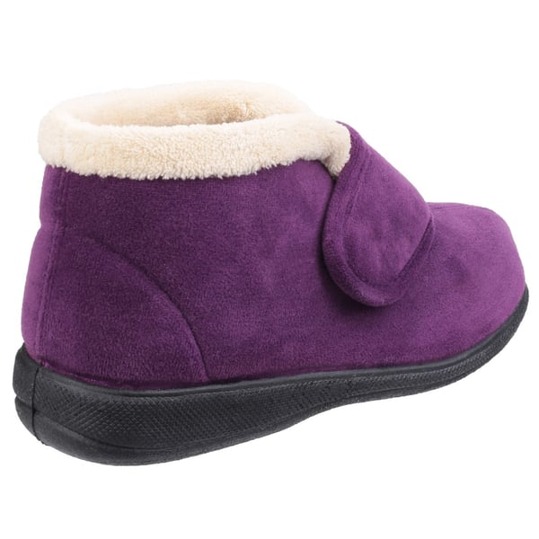 Fleet & Foster Womens/Ladies Levitt Touch Fasten Slippers
