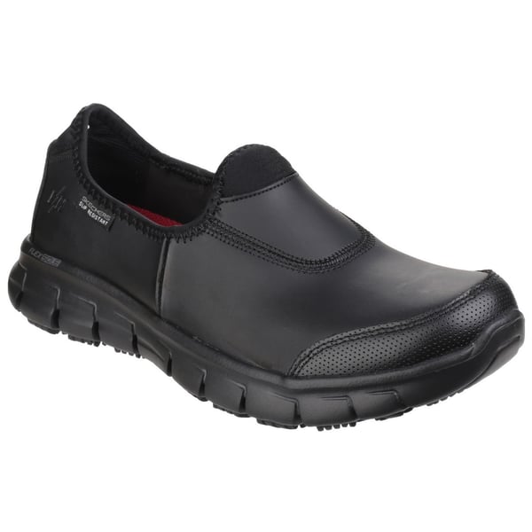 Skechers Arbejdsrelaterede kvinder/damer Sure Track Slip On arbejdssko