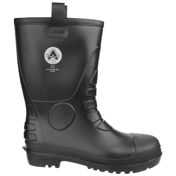 Amblers Safety Unisex FS90 Vedenpitävä Vetoketjullinen Turvariggerisaapas