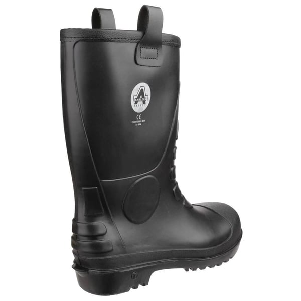 Amblers Safety Unisex FS90 Vedenpitävä Vetoketjullinen Turvariggerisaapas