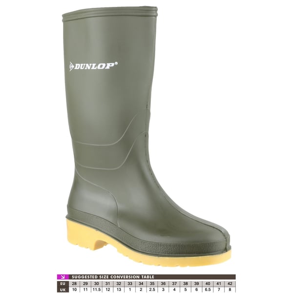 DUNLOP Ladies/Womens 16247 DULLS Rain Welly Boot / Wellington Boots