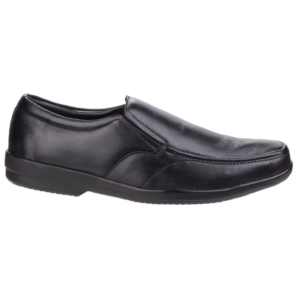 Fleet & Foster Mens Alan Formal Apron Toe Slip On Shoes