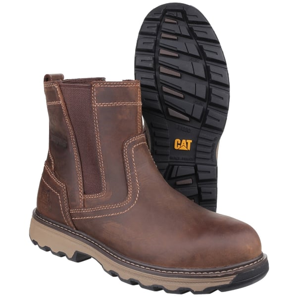 Caterpillar Unisex Pelton Safety Leather Boots