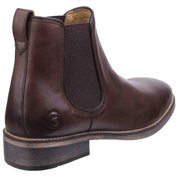Cotswold Mens Corsham Town Leather Pull On Casual Chelsea Ankle Boots