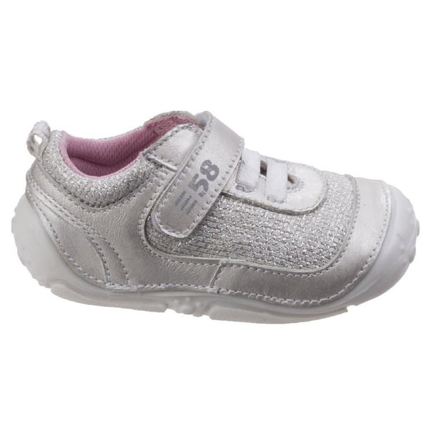 Hush Puppies Childrens/Girls Livvy Touch Fastening Leather Shoes