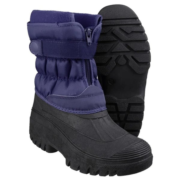 Cotswold Adults Chase Touch Fastening and Zip Up Winter Boots
