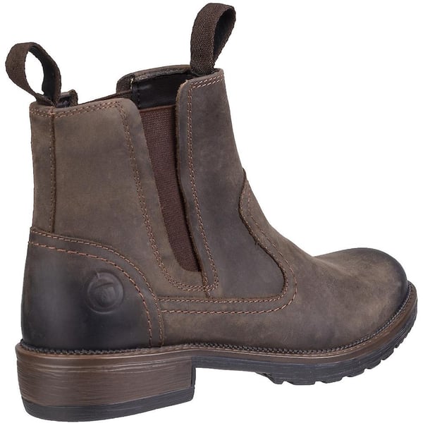 Cotswold Womens/Ladies Laverton Slip On Leather Ankle Boot