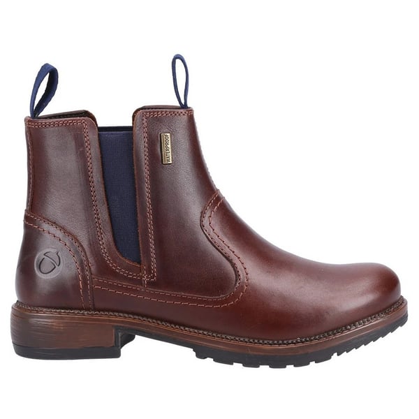 Cotswold Womens/Ladies Laverton Slip On Leather Ankle Boot