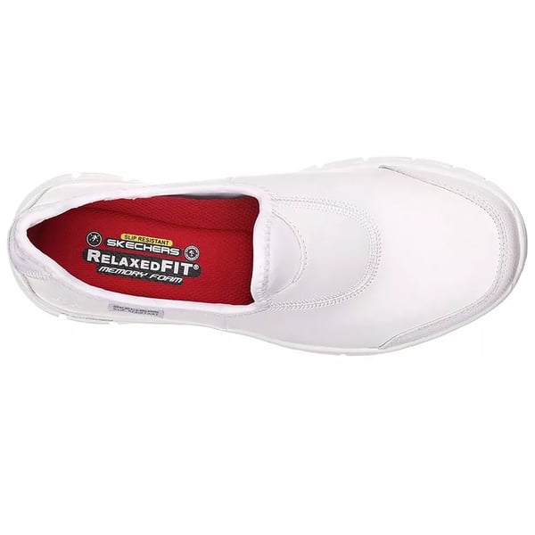 Skechers Womens Sure Track Slip Resistant Slip On Work Shoe