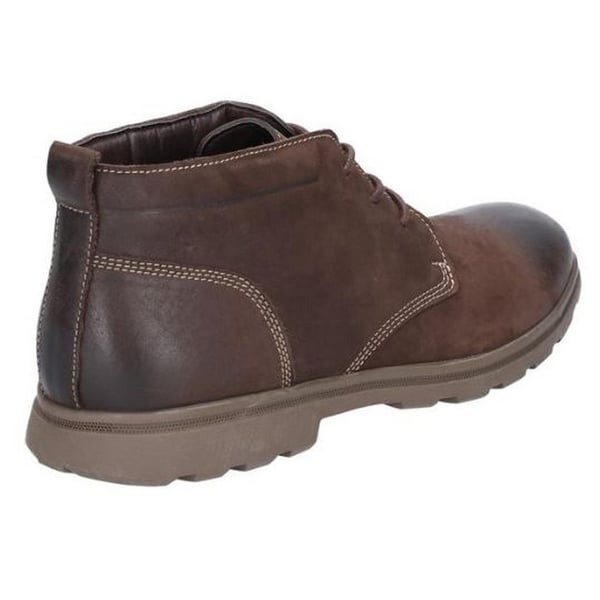 Hush Puppies Mens Tyson Chukka Nubuck Leather Boot