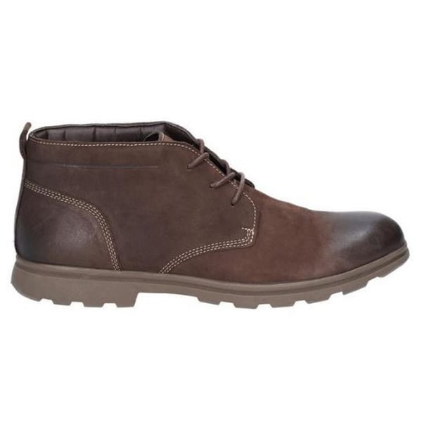 Hush Puppies Mens Tyson Chukka Nubuck Leather Boot